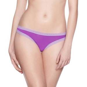 NEW BLUSH LINGERIE pretty little panty thong tanga in iris
